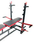 20 in 1 weight bench with lats pulley