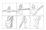 Yoga Resistance Chest Exerciser, Rope Pull Exerciser