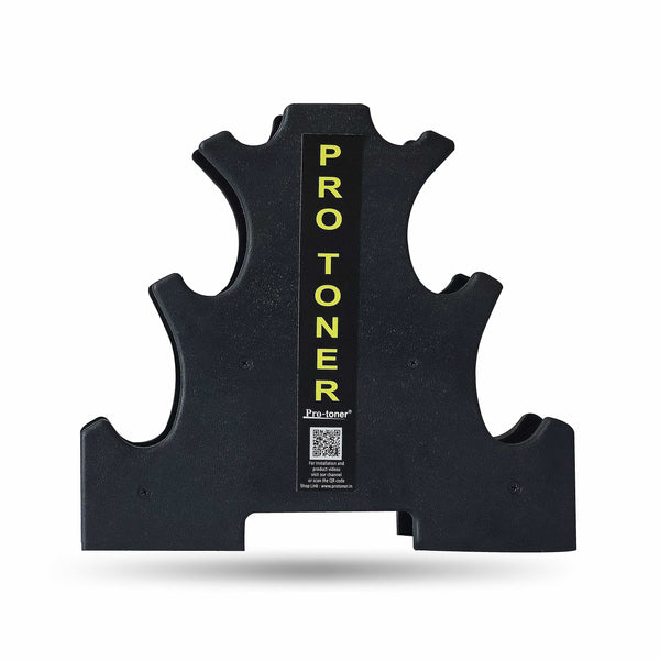Protoner Dumbbell Rack for 3 Pairs | Gym Equipment | Home Gym Equipment | Commercial Gym Machines | Strength Training Equipment | Protoners | [2025]