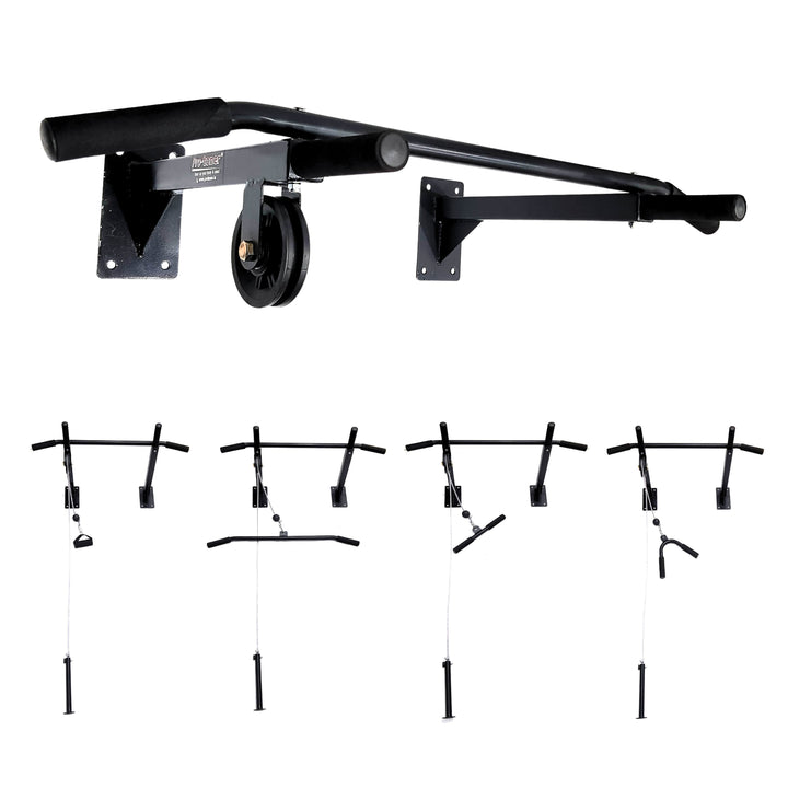 Protoner Dynamic Wall Mounting Chin up Bar Combo | Gym Equipment | Home Gym Equipment | Commercial Gym Machines | Strength Training Equipment | Protoners | [2025]