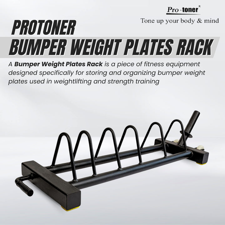 Protoner professional Bumper Cart for up to 250kg weight Plates | Gym Equipment | Home Gym Equipment | Commercial Gym Machines | Strength Training Equipment | Protoners | [2025]