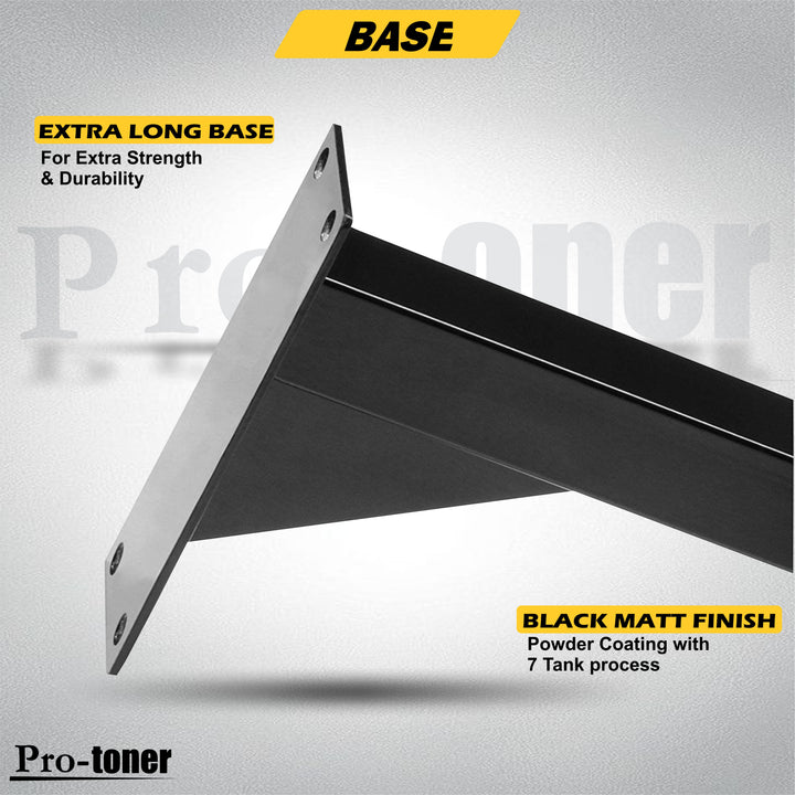 Protoner Wall Mounting Bar for Dips , leg raise and multiple exercises | Gym Equipment | Home Gym Equipment | Commercial Gym Machines | Strength Training Equipment | Protoners | [2025]
