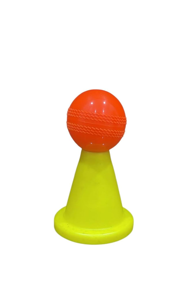 Cricket Ball Batting Tee Stand, Training Practice Aid, Set of 3