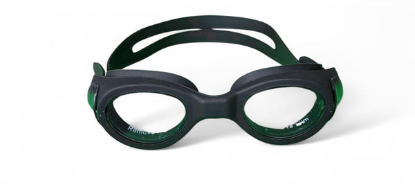 Protoner Swimming Goggles for Adults, Anti-Fog Lenses, Adjustable Strap (Black)
