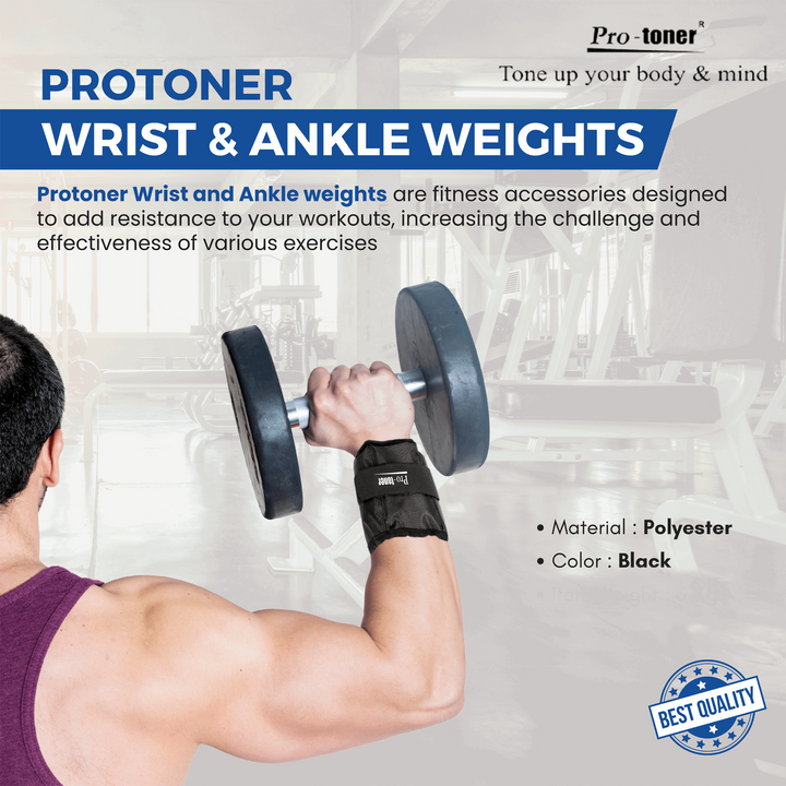 Protoner Ankle/wrist weights 1kg to 5kg pair – Protoner Sports Hubb