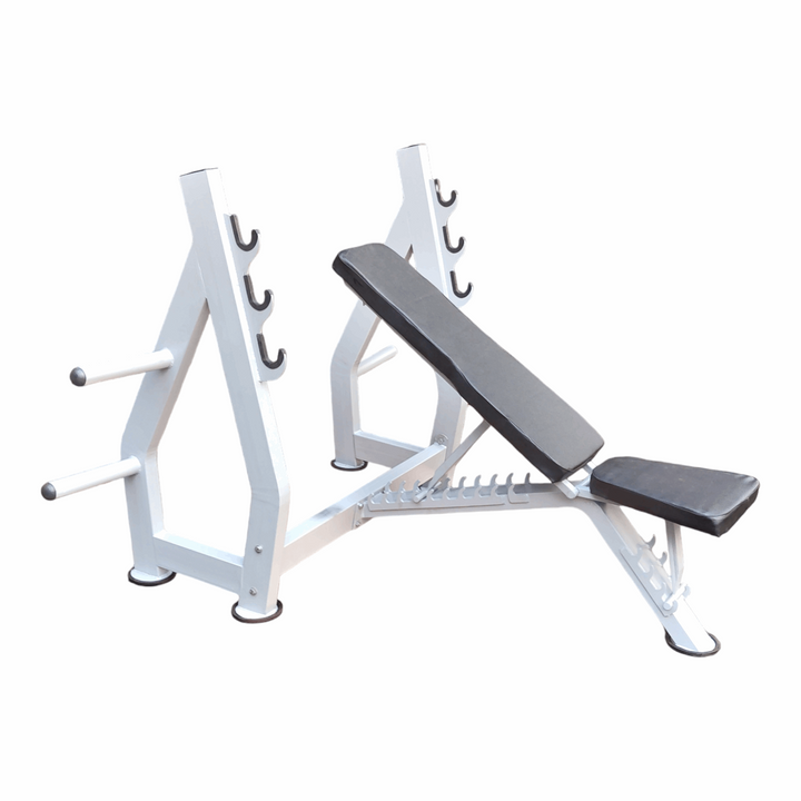Protoner Commercial Weight Training Olympic Bench for Gym, Adjustable, with Hooks | Gym Equipment | Home Gym Equipment | Commercial Gym Machines | Strength Training Equipment | Protoners | [2025]