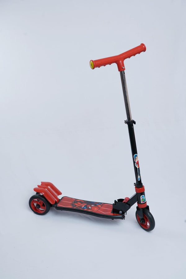 Protoner Kids Metal Kick Scooter, 3 Wheels, Foldable Design, 3 Height Adjustments, Ages 6-13 Years, 50kg Capacity (Green)