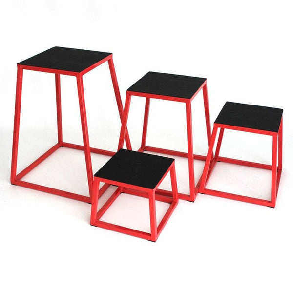 Protoner Metal PLYO Box 6", 12", 18" and 24" set | Fitness PLYO Box | PLYO Table for Jumping Exercise | PLYO Box for Home Gym Workout | German Designed | Taiwan Certified | Gym Equipment | Home Gym Equipment | Commercial Gym Machines | Strength Training Equipment | Protoners | [2025]