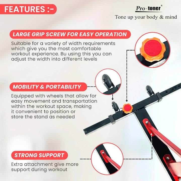Protoner professional Squat Rack | Gym Equipment | Home Gym Equipment | Commercial Gym Machines | Strength Training Equipment | Protoners | [2025]