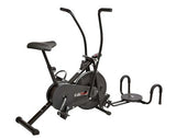Lifeline Air Bike with Twister and Pushup Wheel attachment