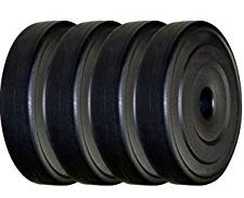 Protoner 20Kg Spare PVC Plates, Black | Gym Equipment | Home Gym Equipment | Commercial Gym Machines | Strength Training Equipment | Protoners | [2025]