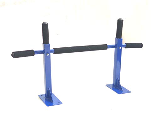 Protoner Blue Wall Mounting Chin Up Bar and Ab Strap Combo | Gym Equipment | Home Gym Equipment | Commercial Gym Machines | Strength Training Equipment | Protoners | [2025]