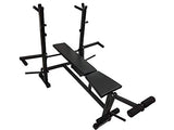Protoner steel weight package with 8 in 1 bench 20 Kgs to 50 Kgs