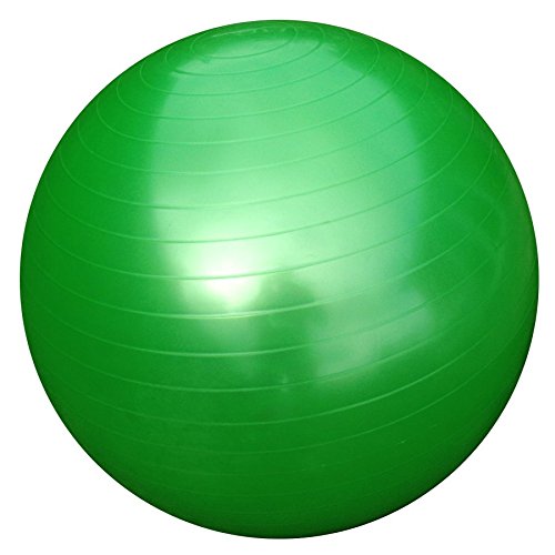 Protoner Gym Ball 65 cms fwith inflating pump Green | Gym Equipment | Home Gym Equipment | Commercial Gym Machines | Strength Training Equipment | Protoners | [2025]