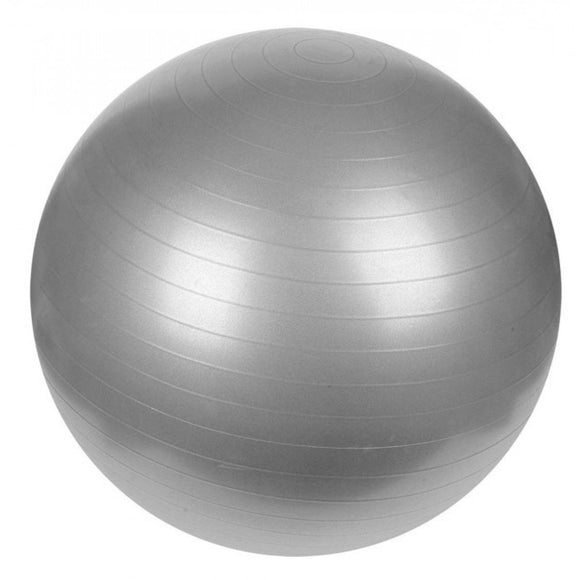 Protoner 65GREY Gym Ball with Pump, Size 65 (Grey)