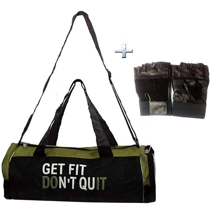 Protoner BAG4 COMBO 1 Gym Bag with Gloves | Gym Equipment | Home Gym Equipment | Commercial Gym Machines | Strength Training Equipment | Protoners | [2025]