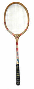 Protoner SPO24 Wood Ball Badminton Racquet, Adult G3 - 3 1/2-inch
